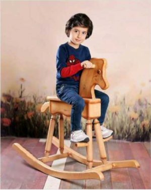 راکر اسب کودک چوبی