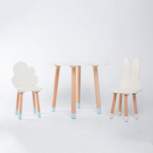 میز و صندلی کودک چوبی
